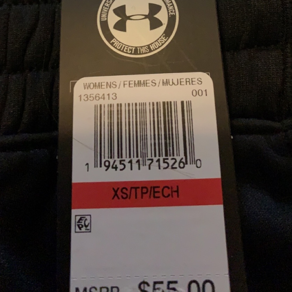 NWT Women’s Under Armour Pants Size XS